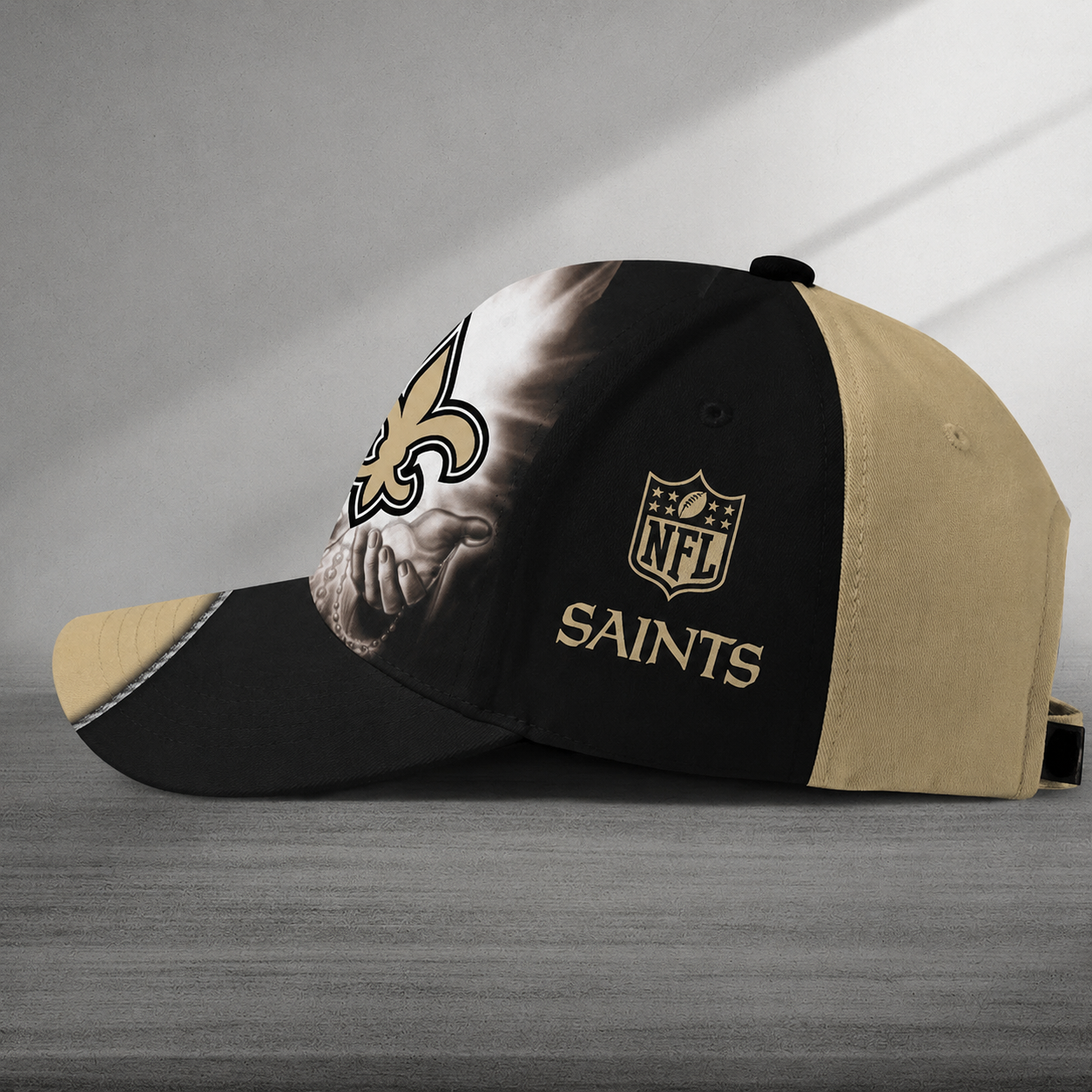 LIMITED EDITION - NEW CUSTOMIZED NFL24 NOS NEW ORLEANS SAINTS CLASSIC CAP