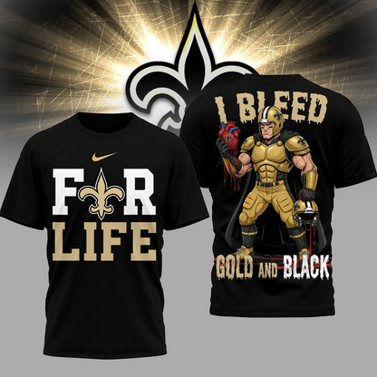 LIMITED EDITION - NEW CUSTOMIZED NFL24 NOS NO SAINTS UNISEX T-SHIRT, POLO & HOODIE