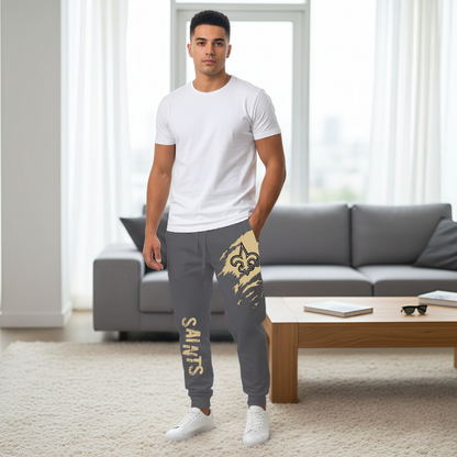 LIMITED EDITION - NEW PERSONALIZED NFL24 NOS NEW ORLEANS SAINTS JOGGERS