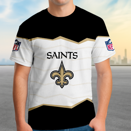 LIMITED EDITION - NEW CUSTOMIZED NFL24 NOS NEW ORLEANS SAINTS UNISEX T-SHIRT, SWEASHIRTS, HOODIE & JACKETS