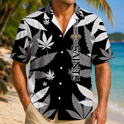 SPECIAL EDITION - NEW CUSTOMIZED NFL24 NOS NEW ORLEANS SAINTS UNISEX HAWAIIAN SHIRT