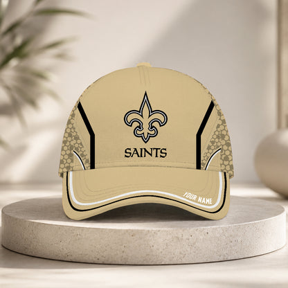 VIRAL EDITION - NEW CUSTOMIZED NFL24 NOS NEW ORLEANS SAINTS CLASSIC CAP