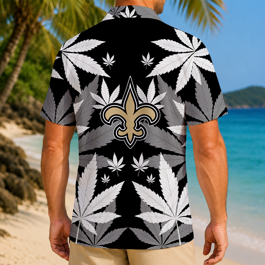 SPECIAL EDITION - NEW CUSTOMIZED NFL24 NOS NEW ORLEANS SAINTS UNISEX HAWAIIAN SHIRT