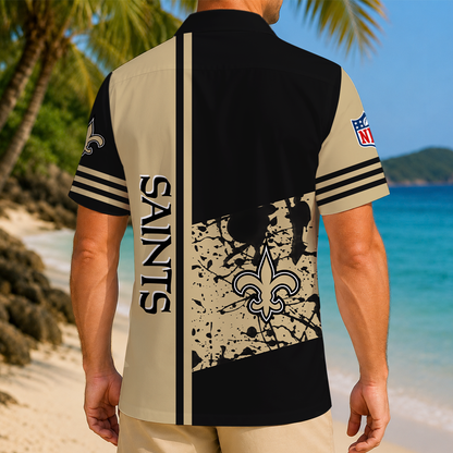 LIMITED EDITION - NEW CUSTOMIZED NFL24 NOS NEW ORLEANS SAINTS UNISEX HAWAIIAN SHIRT