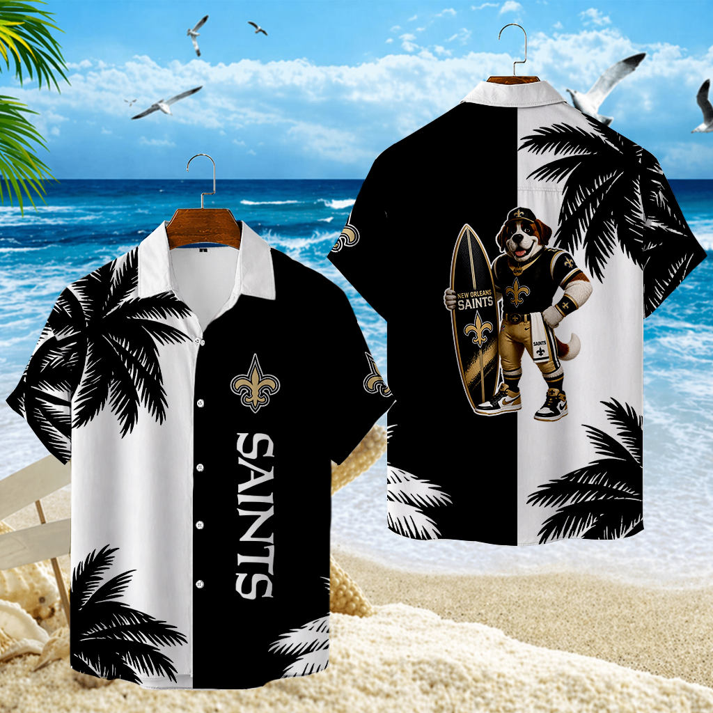 LIMITED EDITION - NEW CUSTOMIZED NFL24 NOS NEW ORLEANS SAINTS UNISEX HAWAIIAN SHIRT