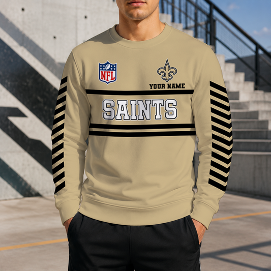 LIMITED EDITION - NEW CUSTOMIZED NFL24 NOS NEW ORLEANS SAINTS UNISEX SWEATSHIRT
