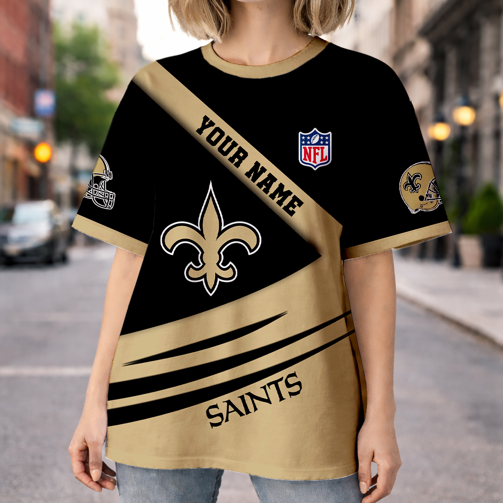 LIMITED EDITION - NEW CUSTOMIZED NFL24 NOS NEW ORLEANS SAINTS UNISEX T-SHIRT, POLO, HOODIE & JACKETS