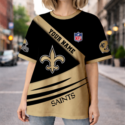 LIMITED EDITION - NEW CUSTOMIZED NFL24 NOS NEW ORLEANS SAINTS UNISEX T-SHIRT, POLO, HOODIE & JACKETS