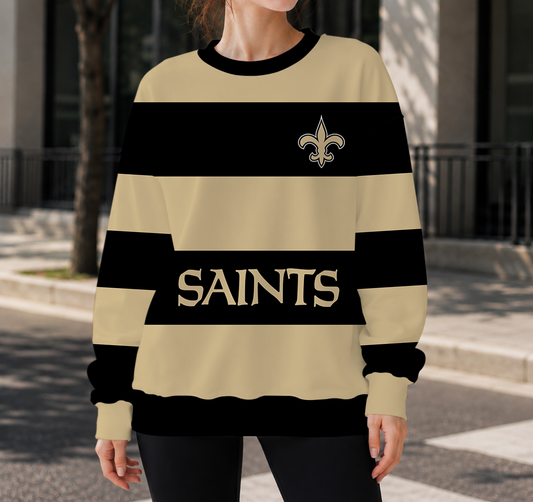 LIMITED EDITION - NEW CUSTOMIZED NFL24 NOS NEW ORLEANS SAINTS UNISEX SWEATSHIRT