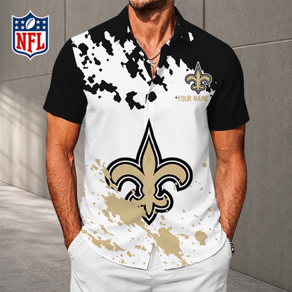 LIMITED EDITION - NEW CUSTOMIZED NFL24 NOS NEW ORLEANS SAINTS UNISEX HAWAIIAN SHIRT
