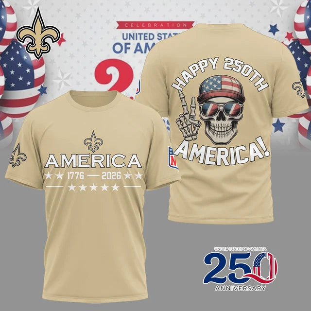 LIMITED EDITION - NEW CUSTOMIZED NFL24 NO SAINTS UNISEX T-SHIRT, SWEATSHIRT, HOODIE & ZIP HOODIE