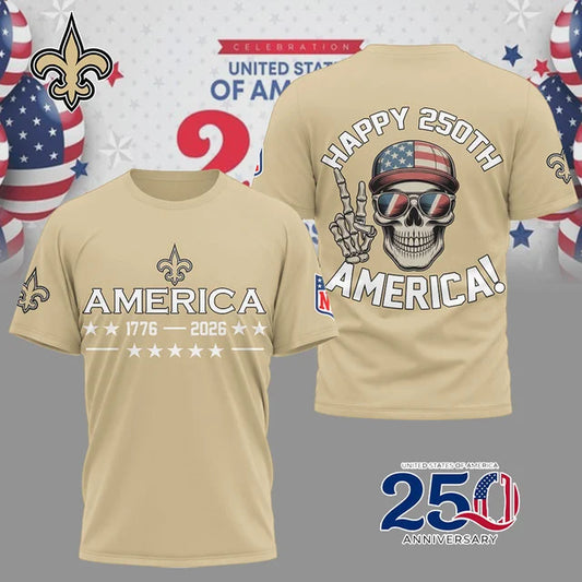 LIMITED EDITION - NEW CUSTOMIZED NFL24 NO SAINTS UNISEX T-SHIRT, SWEATSHIRT, HOODIE & ZIP HOODIE