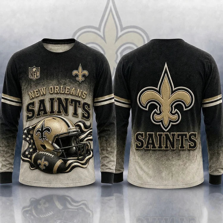 LIMITED EDITION - NEW CUSTOMIZED NFL24 NEW ORLEANS SAINTS T-SHIRTS, POLO, SWEASHIRTS, V-NECK T-SHIRT, HOODIE & ZIP HOODIE