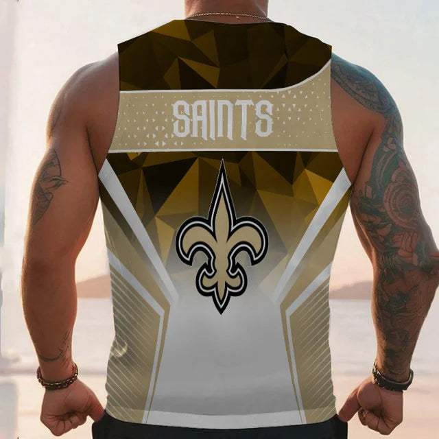 LIMITED EDITION - NEW CUSTOMIZED NFL24 NO SAINTS UNISEX TANK TOP