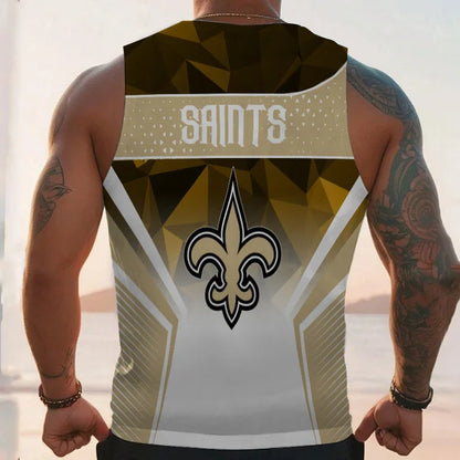 LIMITED EDITION - NEW CUSTOMIZED NFL24 NO SAINTS UNISEX TANK TOP