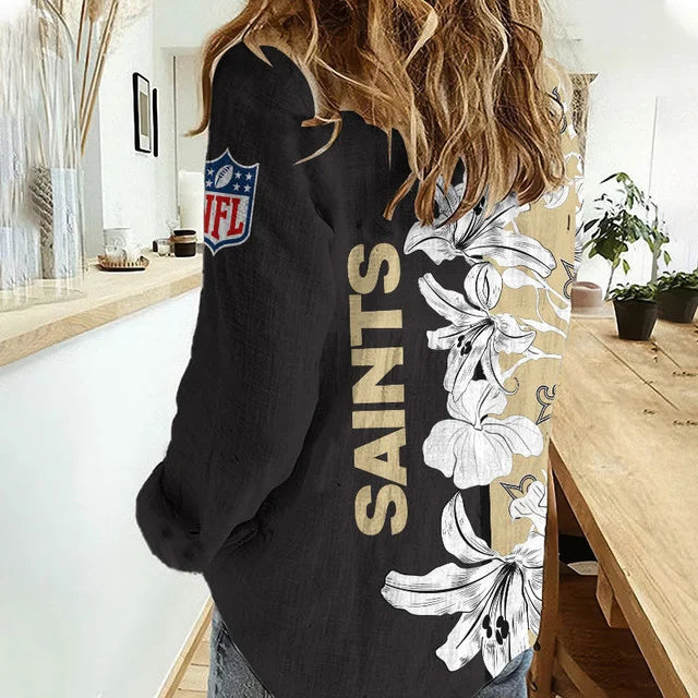 [SPECIAL OFFER] NEW CUSTOMIZED NFL21 DCB DALLAS COWBOYS WOMEN CASUAL SHIRT FOR FAN