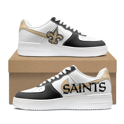 [SPECIAL OFFER] NEW CUSTOMIZED NFL24 NOS NEW ORLEANS SAINTS AF1 SHOES