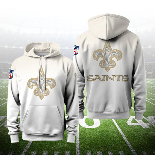 LIMITED EDITION - NEW CUSTOMIZED NFL24 NOS NEW ORLEANS SAINTS T-SHIRT, POLO SHIRT, ZIP POLO SHIRT, SWEATSHIRT, HOODIE & ZIP HOODIE