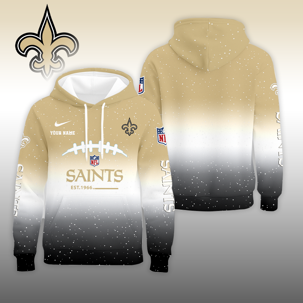 LIMITED EDITION - NEW CUSTOMIZED NFL24 NOS NEW ORLEANS SAINTS UNISEX T-SHIRT, POLO, HOODIE & JACKETS