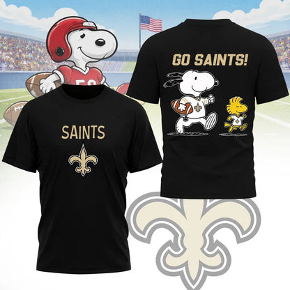 LIMITED EDITION - NEW CUSTOMIZED NFL24 NO SAINTS UNISEX T-SHIRT, SWEATSHIRT, HOODIE & ZIP HOODIE