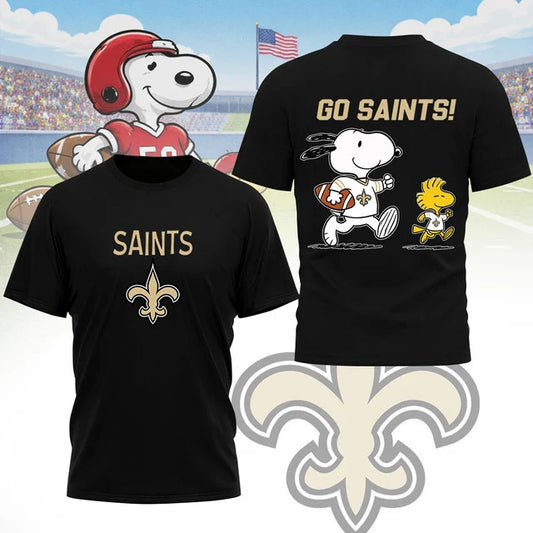 LIMITED EDITION - NEW CUSTOMIZED NFL24 NO SAINTS UNISEX T-SHIRT, SWEATSHIRT, HOODIE & ZIP HOODIE