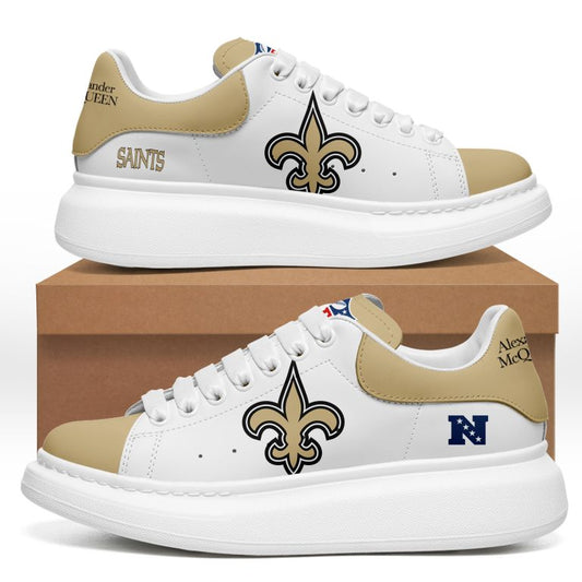 [SPECIAL OFFER] NEW CUSTOMIZED NFL24 NOS NEW ORLEANS SAINTS MCQUEEN SHOES