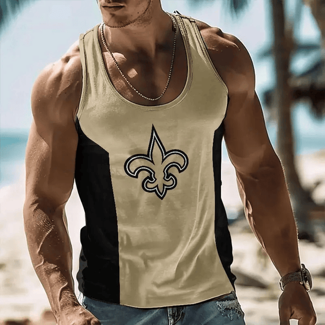 [SPECIAL OFFER] NEW CUSTOMIZED NFL24 NOS NEW ORLEANS SAINTS UNISEX TANK TOP