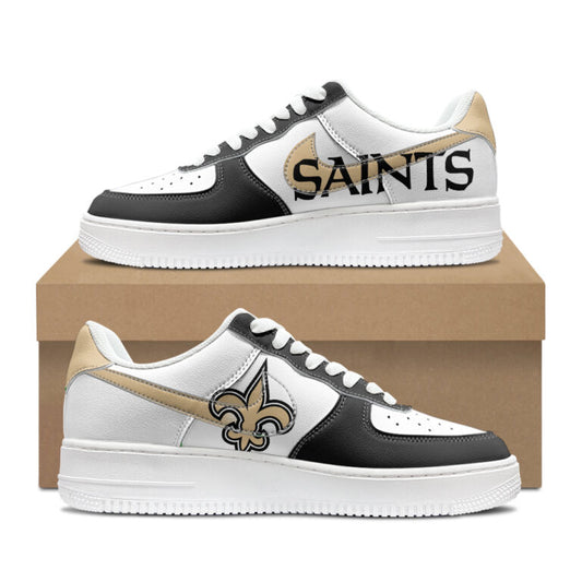 [SPECIAL OFFER] NEW CUSTOMIZED NFL24 NOS NEW ORLEANS SAINTS AF1 SHOES