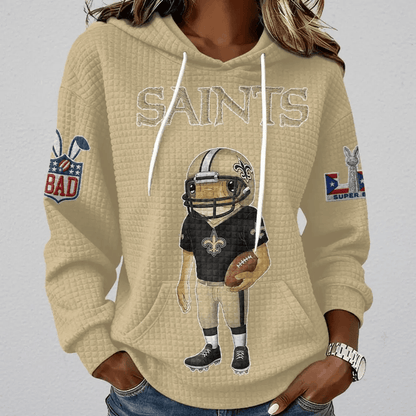 [SPECIAL OFFER] NEW CUSTOMIZED NFL24 NOS NEW ORLEANS SAINTS UNISEX HOODED SWEATSHIRT