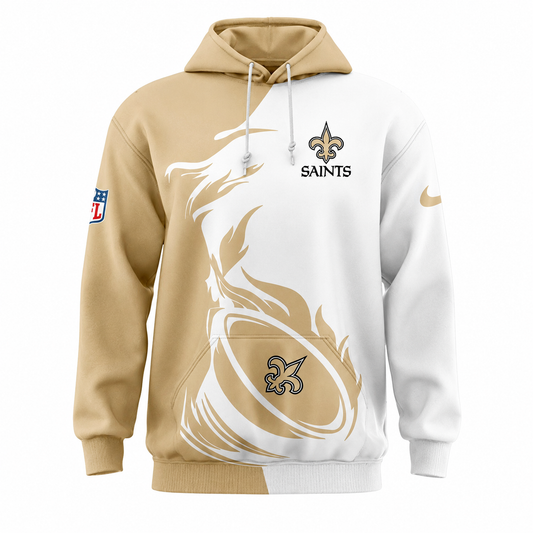LIMITED EDITION - NEW CUSTOMIZED NFL24 NOS NEW ORLEANS SAINTS T-SHIRT, POLO SHIRT, ZIP POLO SHIRT, SWEATSHIRT, HOODIE & ZIP HOODIE