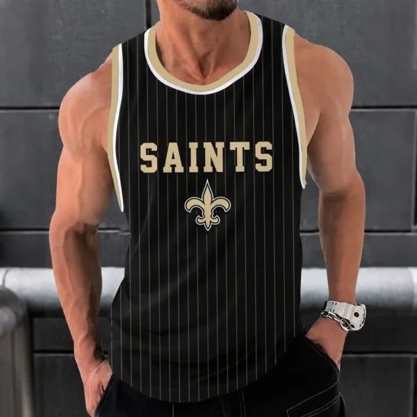 [SPECIAL OFFER] NEW CUSTOMIZED NFL24 NOS NEW ORLEANS SAINTS UNISEX TANK TOP