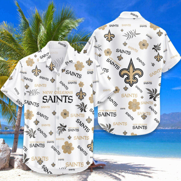 LIMITED EDITION - NEW CUSTOMIZED NFL24 NOS NEW ORLEANS SAINTS UNISEX HAWAIIAN SHIRT