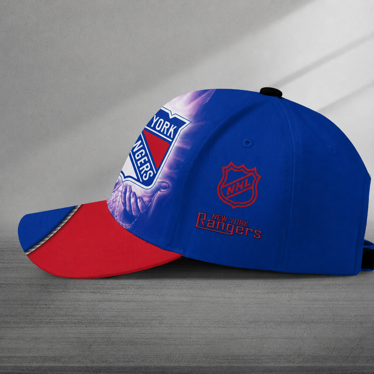 LIMITED EDITION - NEW CUSTOMIZED NHL24 NYR NEW YORK RANGERS CLASSIC CAP