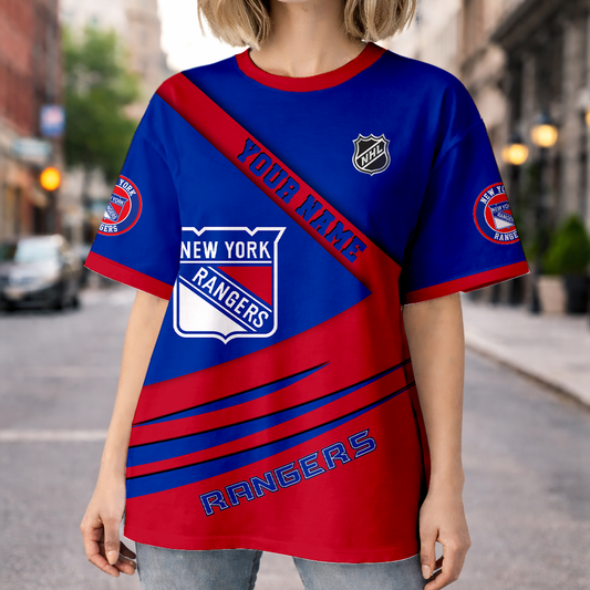 LIMITED EDITION - NEW CUSTOMIZED NHL24 NYR NEW YORK RANGERS UNISEX T-SHIRT, SWEATSHIRTS, HOODIE & JACKETS