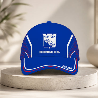 VIRAL EDITION - NEW CUSTOMIZED NHL24 NYR NEW YORK RANGERS CLASSIC CAP