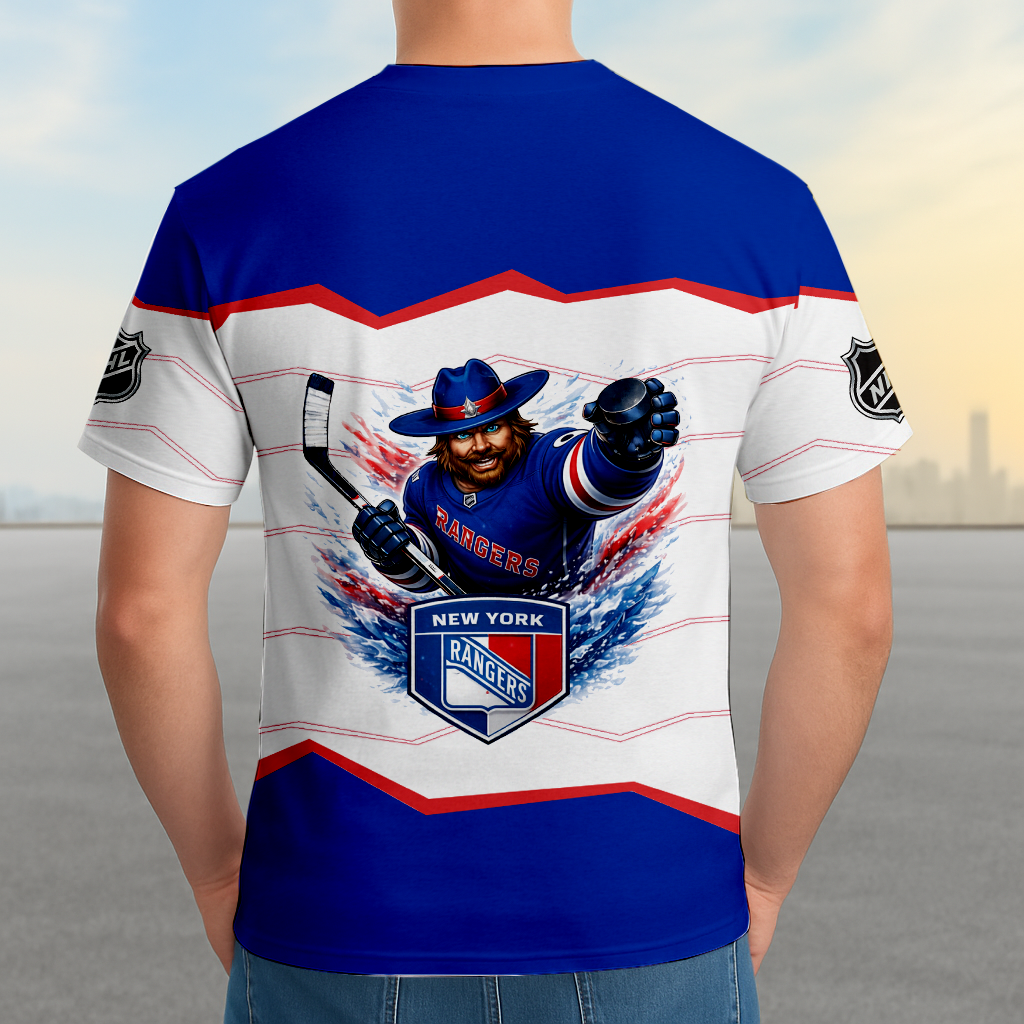 LIMITED EDITION - NEW CUSTOMIZED NHL24 NYR NEW YORK RANGERS UNISEX T-SHIRT, SWEATSHIRTS, HOODIE & JACKETS
