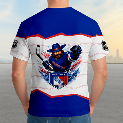 LIMITED EDITION - NEW CUSTOMIZED NHL24 NYR NEW YORK RANGERS UNISEX T-SHIRT, SWEATSHIRTS, HOODIE & JACKETS