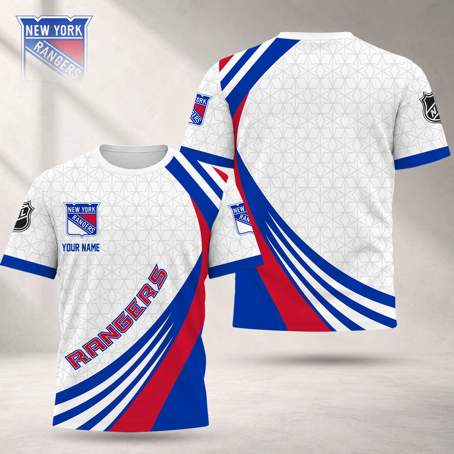LIMITED EDITION - NEW CUSTOMIZED NHL24 NYR NEW YORK RANGERS T-SHIRT, POLO SHIRT, ZIP POLO SHIRT, SWEATSHIRT, HOODIE & ZIP HOODIE