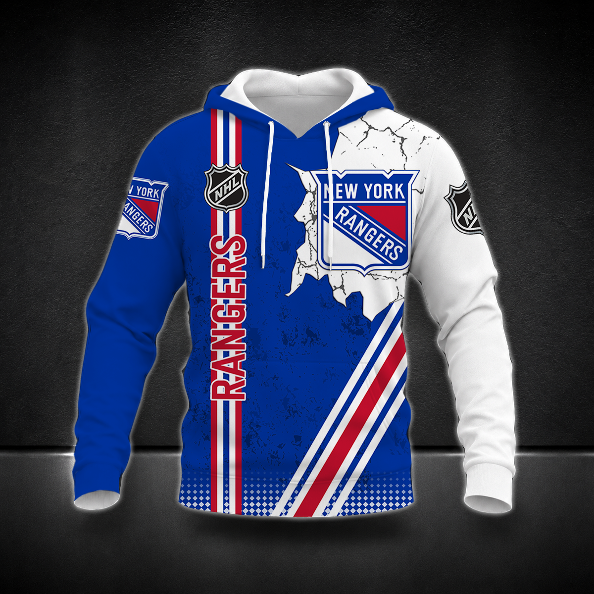 LIMITED EDITION - NEW CUSTOMIZED NHL24 NYR NEW YORK RANGERS T-SHIRT, POLO SHIRT, ZIP POLO SHIRT, SWEATSHIRT, HOODIE & ZIP HOODIE