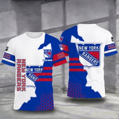 LIMITED EDITION - NEW CUSTOMIZED NHL24 NYR NEW YORK RANGERS T-SHIRT, POLO SHIRT, ZIP POLO SHIRT, SWEATSHIRT, HOODIE & ZIP HOODIE
