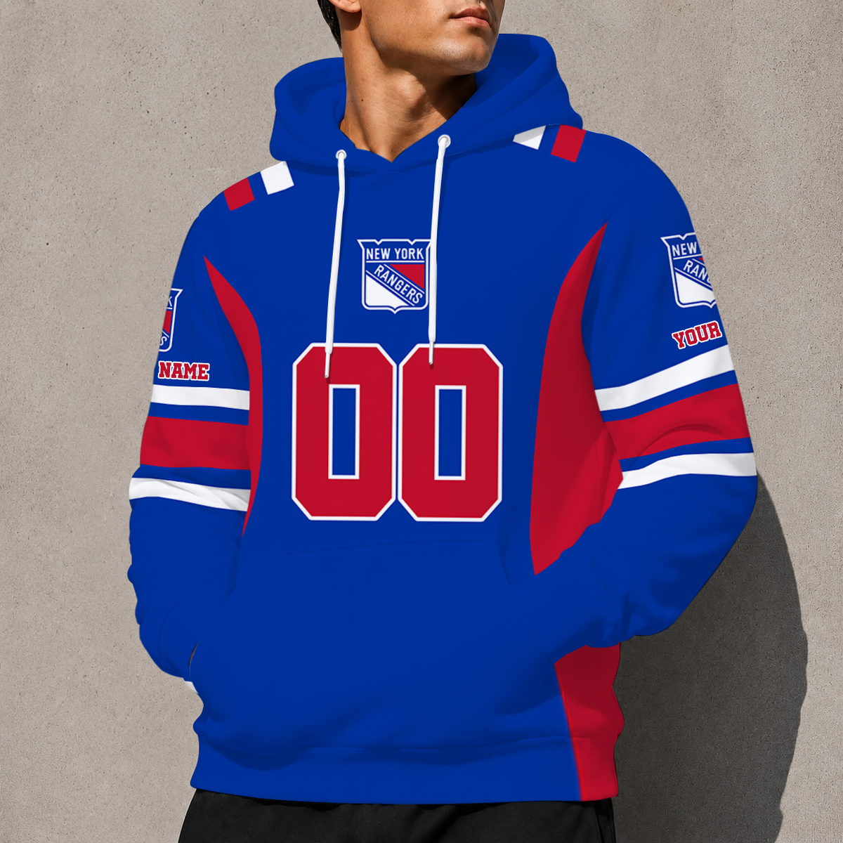 ELITE EDITION - NEW CUSTOMIZED NHL24 NYR NEW YORK RANGERS HOODIE, ZIP HOODIE, T-SHIRT, POLO SHIRT, ZIP POLO SHIRT & SWEATSHIRT