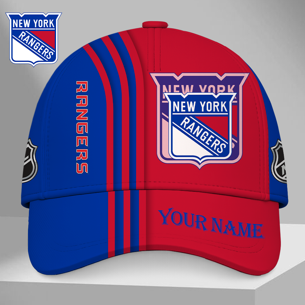 SPECIAL EDITION - NEW CUSTOMIZED NHL24 NYR NEW YORK RANGERS CLASSIC CAP