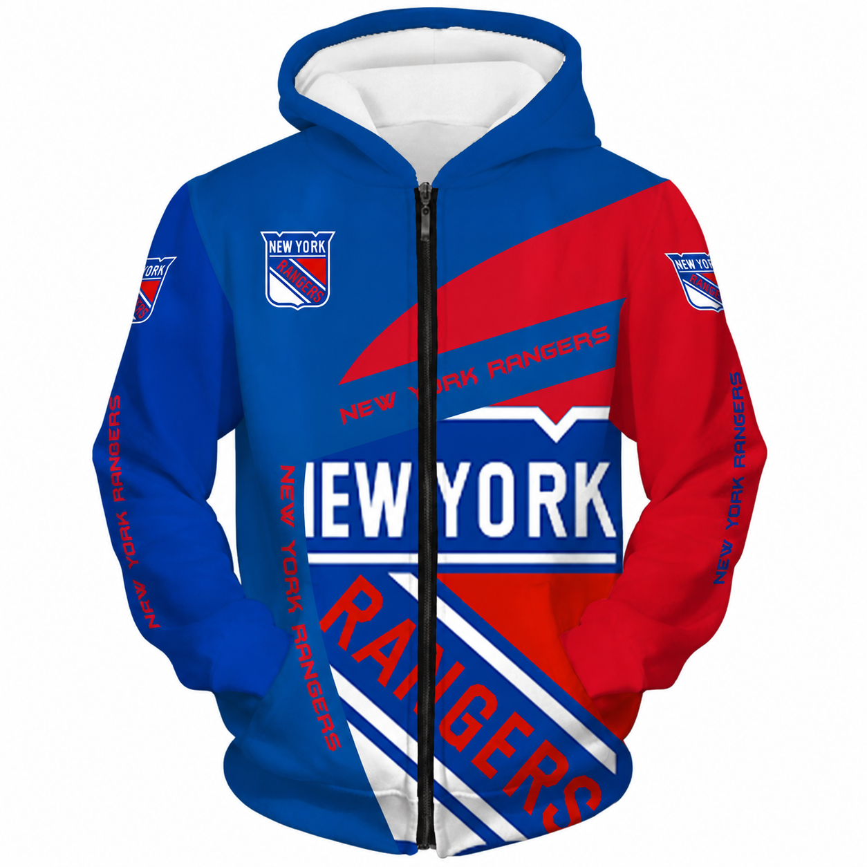 LIMITED EDITION - NEW CUSTOMIZED NHL24 NYR NEW YORK RANGERS T-SHIRT, POLO SHIRT, ZIP POLO SHIRT, SWEATSHIRT, HOODIE & ZIP HOODIE