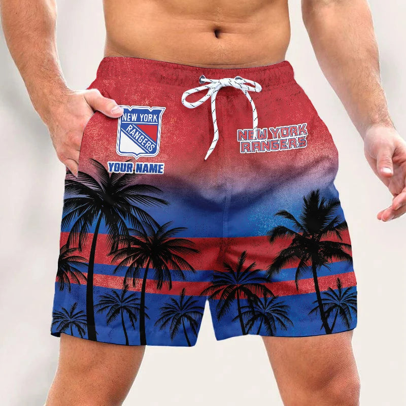 LIMITED EDITION - NEW PREMIUM NHL24 NY RANGERS SHORT PANTS