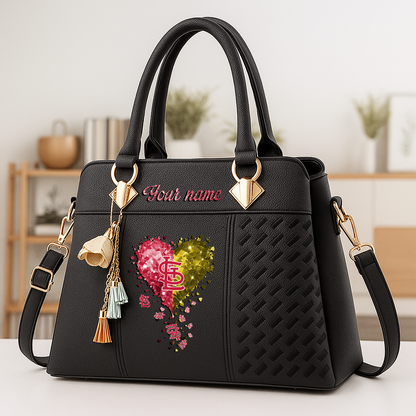 LIMITED EDITION - NEW CUSTOMIZED MLB24 SLC ST. LOUIS CARDINALS ZIP HANDBAG MULTICOLOR