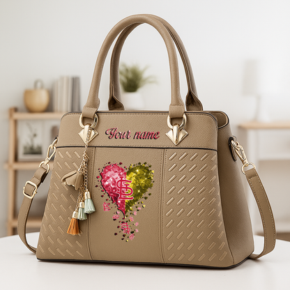 LIMITED EDITION - NEW CUSTOMIZED MLB24 SLC ST. LOUIS CARDINALS ZIP HANDBAG MULTICOLOR