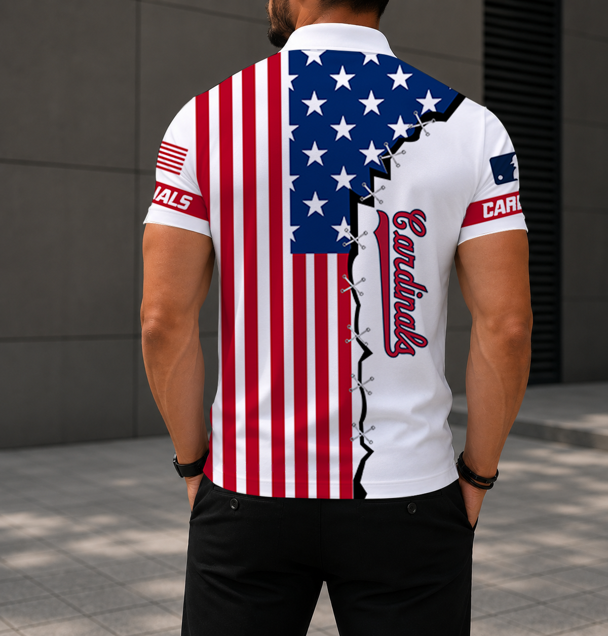 LIMITED EDITION - NEW CUSTOMIZED MLB24 SLC ST. LOUIS CARDINALS POLO SHIRT, ZIP POLO SHIRT & T-SHIRTS