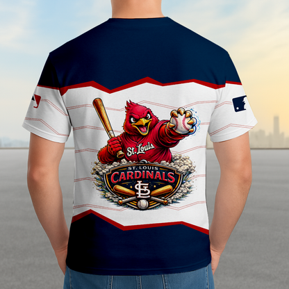 LIMITED EDITION - NEW CUSTOMIZED MLB24 SLC ST. LOUIS CARDINALS UNISEX T-SHIRT, SWEASHIRTS, HOODIE & JACKETS