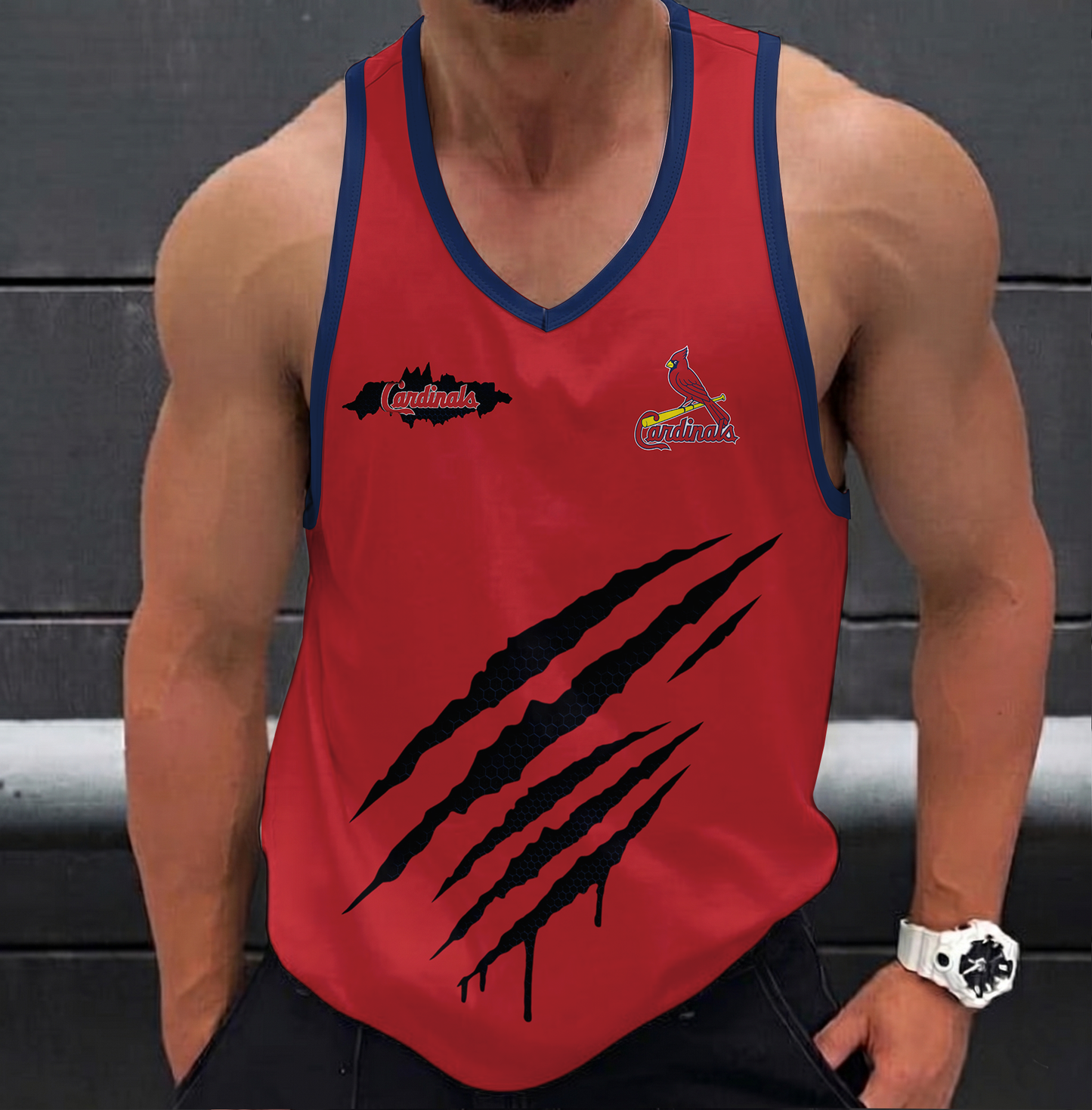 VIRAL EDITION - NEW CUSTOMIZED MLB24 ST. LOUIS CARDINALS UNISEX TANK TOP