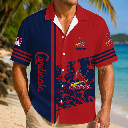 LIMITED EDITION - NEW CUSTOMIZED MLB24 SLC ST. LOUIS CARDINALS UNISEX HAWAIIAN SHIRT